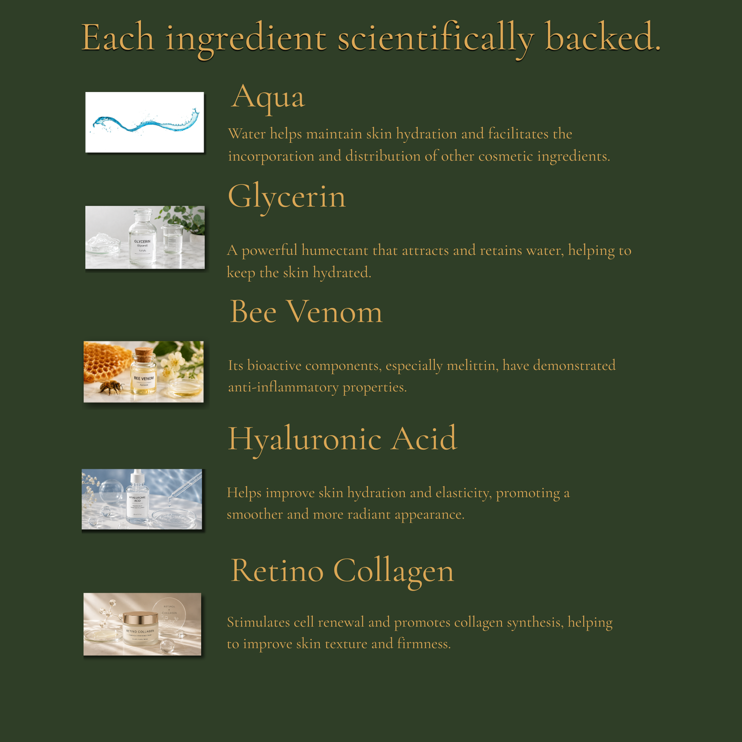 Natural Anti-aging Bee Venom Rynex™  Cream